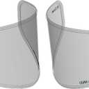 ULOOK Nano Antifog Technology, Universal Full Face Motorcycle Helmet Visor, Ultra High Clarity (Flat, Photochromic)