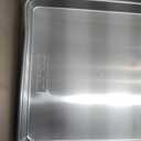 Nordic Ware Naturals Half Sheet - USA Made Aluminum Commercial Quality Sheet Pan for Baking or Roasting, Encapsulated Galvanized Steel Rim Prevents Warping, 2-Pack