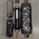 Oral-B iO Deep Clean Rechargeable Electric Toothbrush, Black, iO Series 3 Limited, 2 Brush Heads, Travel Case, Pressure Sensor, 3 Cleaning Settings (1 Count (Pack of 1))