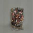 24 Pieces Christmas Nutcracker Wooden Ornaments, Wood Hanging Decoration Set for Christmas Tree Hanging 2D Printed Wood Crafts Holiday Decor Xmas Party Supplies (Xmas-Nutcracker-A)