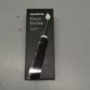 Aquasonic Black Series Ultra Whitening Toothbrush – ADA Accepted Electric Toothbrush- 8 Brush Heads & Travel Case – 40,000 VPM Electric Motor & Wireless Charging - 4 Modes w Smart Timer