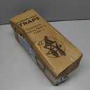 Mole Traps That Kill Best, 2 Pack Scissor Mole Trap, Sleek Black Stainless Steel Finish