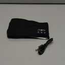 MUSICOZY Sleep Headphones Bluetooth 5.4 Headband, Sports Wireless Earphones Sweat Resistant Earbuds Sleeping Headphone with Ultra-Thin HD Stereo Speaker for Workout Running Cool Gadgets Unique Gifts (Black)