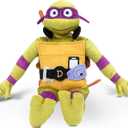 Jay Franco Nickelodeon Teenage Mutant Ninja Turtles Donatello Plush Pillow Buddy - Super Soft Stuffed Character Pillow - Polyester Microfiber, 26 Inches