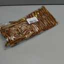 Joottuan Velvet Christmas Bow 5 x 7 inches Rustic Crafts Gift Bows Vintage Velvet Ribbon Wreath Bows for Christmas Tree Home Decor Indoor Outdoor Decoration (48, Khaki)