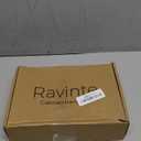 Ravinte 30 Pack | 6'' Curved Cabinet Pulls Matte Black Kitchen Drawer Pulls Arch Cabinet Handles 6”Length, 3.75” Hole Center