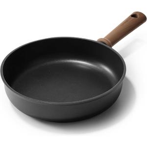 CAROTE Non Stick Frying Pans, 9.5" Nonstick Skillet Titanium Frying Pan Chef's Pan, Titanium Lightweight, Stay-cool Handle, Compatible with All Stoves, Black CAROTE Non Stick Frying Pans, 9.5" Nonstick Skillet Titanium Frying Pan Chef's Pan, Titanium Lightweight, Stay-cool Handle, Compatible with All Stoves, Black