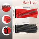 20 PCS Accessories for Roborock Saros 10R Robot Vacuum Cleaner, Replacement Parts Main Brush, Side Brush, Washable Filter, Mop Cloth, Dust Bags