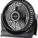 Lasko Breeze Machine Pivoting Floor/Table, 2-Speed, Black (507) Household Fans
