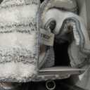 HoMettler Mop and Bucket Set, 3-Tank Flat Mop and Bucket System for Separate Dirty & Clean Water, 65" Mops for Floor Cleaning with 4 Washable Pads, Safe for Hardwood, Vinyl, Tile, Baseboards, Walls