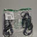 16 SJTW AWG Heavy Duty Power Cord 3 Prong Extension Cord, NEMA 5-15P to NEMA 5-15R, Power Cable for Indoor and Outdoor Use, Black Color, ETL Listed (2 Packs 10FT Black)