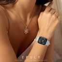 Original Milanese Loop Band Compatible with Apple Watch 38mm 40mm 41mm 42mm 44mm 45mm 46mm 49mm - Women & Men Magnetic Closure Adjustable Metal Strap for iWatch Series 11 10 9 8 7 6 5 4 SE2 3 Ultra2 3