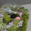 DR.DUDU 6 FT Lighted Easter Garland, Easter Decorations for Home, Egg Garland Spring Fireplace Mantel Decor, Indoor & Outdoor Holiday Parties Display