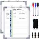 Lincia in and out Magnetic Dry-erase Board 16" x 12" White Board