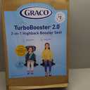 Graco TurboBooster 2.0 Highback Booster Car Seat, Declan, MFD 11/14/25