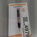 Customizer Engraving Pen (Formerly Culiau): Ultimate Cordless Portable Tool for Artists & DIYers - Engrave 50+ Surfaces - Beginner Friendly - Rechargeable - Free 30 Bits & Mastery Guide