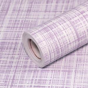 Purple Peel and Stick Wallpaper 17.3"X160" Textured Contact Paper Modern Self-Adhesive Wall Paper Removable Waterproof Vinyl Wallpaper for Bedroom Kitchen Cabinet Countertop