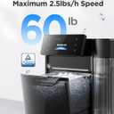GoveeLife Smart Nugget Ice Maker Pro, 60lbs Daily, 6-Minute Ice, 40dB | Ultra-Quiet with AI NoiseGuard, App & Voice Control, Self-Clean, 3.5lbs Basket & Dual Water Tanks, for Home Kitchen, Party