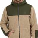 Billabong Men's Full Zip Sherpa Hoodie Jacket
