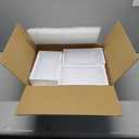 10 Pack Shoe Organizer, Stackable Shoe Box with Magnetic Door, Foldable Space-Saving Shoe Storage for Closet, Entryway, Under Bed, Durable Shoe Cabinet & Rack, white