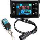 Diesel Heater Controller LCD Monitor Thermostat with Remote Control Switch for 12V/24V 2KW/5KW/8KW Diesel Air Heater