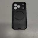 ESR for iPhone 17 Pro Case, 7X Military-Grade Drop Protection, Shock-Absorbing Rugged Cover with Camera Control Button, MagSafe Accessories Compatible, Cyber Series, Black