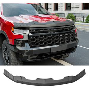 powoq Hood Protector Compatible with 2019-2026 Chevy Silverado Deflector Upgraded TPE Hood Shield Replacement for 2019-2026 Chevy Silverado Accessories