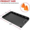 Full-Size Griddle Inserts for Charbroil Commercial Infrared 3 Burner 463242516 463242515 466242515 466242615 463367516 466242516 463342620, Flat Top Griddle Replacement for G466-0025-W1A G466-2400-W1
