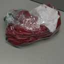 Womens 2 Piece Outfits Business Casual Cropped Blazer Jacket and High Waist Pleated Mini Skirt Sets (X-Large, Red)