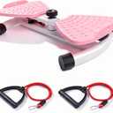 Ab Twister Board, Flexforge Pilates Twister, Waist Twisting Machine - 300 lbs, Pilates Waist Twister for Women Belly Fat Loss, Home Gym Equipment for Women/Men