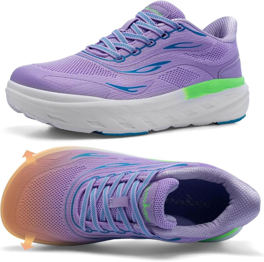 Women's Orthopedic Diabetic Wide Toe Box Running Shoes: Comfortable Arch Support Plantar Fasciitis Orthotic Sport Sneakers, Supportive Hammer Toes Casual Walking Shoes for Foot Heel and Pain Relief 41