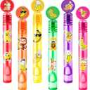 Banana Party Favors for Kids  24PCS Fruit-Themed Mini Bubble Wands, Great for Birthday Supplies, Pinata Fillers, Goodie Bags & Classroom Rewards