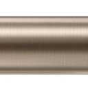Heavy Duty Curtain Rods for Windows 30 to 41 Inch, Adjustable Length 1 Inch Diameter Window Curtain Rod with Aluminium Finials, Sand Nickel