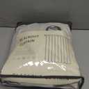 100% Blackout Shield Sliding Door Curtains, Extra Wide Curtains 108 Inch Long, Patio Door Grommet Drapes for Living Room, 50W x 108L, Beige