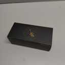 racico Blue Light Glasses for Men & Women - Mixed Material + Metal Frames with UV Protection Coating (*A1 Matte Black/Tea/Clear)