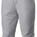 Easton Boy's PRO+ Baseball Pants Elastic Bottom | Multiple Colors (Gray, M)