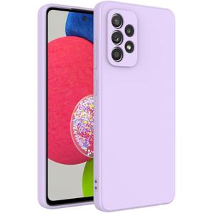 for Samsung Galaxy A52 Case Purple, Scratch Resistant with Soft Touch, Slim Thin Phone Cover for Samsung Galaxy A52