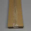 Champagne Gold Curtain Rod for Windows 66 to 120 Inches(5.5-10ft), 1" Diameter Heavy-Duty Adjustable Decorative Curtain Rod with Striped Twisted Finials - for Living Room Bedroom (Modern Home Decor)