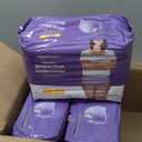 Amazon Basics Incontinence Underwear for Women, Maximum Absorbency, Fresh Protection, Postpartum, Disposable, Odor Protection, Comfortable Fit, Large, Lavender, 54 Count (3 Packs of 18)