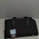 Halfday Convertible 2-in-1 Premium Garment Duffel Weekender Bag 40L | Wrinkle-Free Travel, Hanging Suit Compartment, Shoe Pockets, Trolley Sleeve. Balistic Nylon Carry-On, Jet