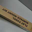2x4FT Surface Mount Kit for LED Flat Panel Light, 3.15" Width, 2Pack