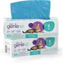 Litter Genie Easy Roll Refill Bags (2-Pack) | 65% Recycled Plastic | Up to 12 months of supply in 2 Rolls of 24 tear-off Bags | Zero Plastic Packaging Cat Litter Bags