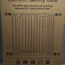 Cumbor 36" Extra Tall Baby Gate for Dogs and Kids with Wide 2-Way Door, 29.7"- 46" Width, and Auto Close Personal Safety for Babies and Pets, Fits Doorways, Stairs, and Entryways, Black