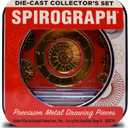 Spirograph Die-Cast Collectors Set  Special Edition, Arts and Crafts, Kids Toys, Art Supplies, Craft Supplies, Drawing Kit, Spiral Art, Metal Gear Design Kit, Pens, Design Sheet Included, Ages 8+