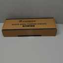 Forbena Black Floating Shelves Bathroom Set of 3, Wooden Wall Book Shelves, Rustic Shelf for Storage, Bathroom Organizer, Living Room, Kitchen, Office (Black) (17 Inches)