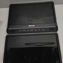 GOnavidio 12" Dual Car DVD Players with HDMI Input, Car TV Screen with Headphones, Mounting Brackets, Support Sync TV/Phone, USB/TF Card, MP4/MKV, Play Same/Different Movies, Dual Speakers, No Battery