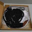 2 Pack Macrame Plant Hanger | Plant Hanger Indoor, Hanging Planter Shelf | Hanging Planter (Black) (1 Large + 1 Medium)