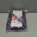 Osuntress Purple Hair Extensions 30 Inch 4 Packs, Long Pre Stretched Braiding Hair for Kids Braids, Dark Purple Synthetic Fiber total 60 Inch