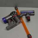 Casdon Dyson Cordless Vacuum Interactive & Officially Licensed Toy Dyson Vacuum For Children Aged 3+ Realistic Role-Play Fun, Purple and Orange