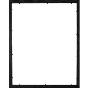 ArtToFrames 15x19 inch Black on Red Oak Wood Picture Frame, 2WOM0066-1343-YBLK-15x19